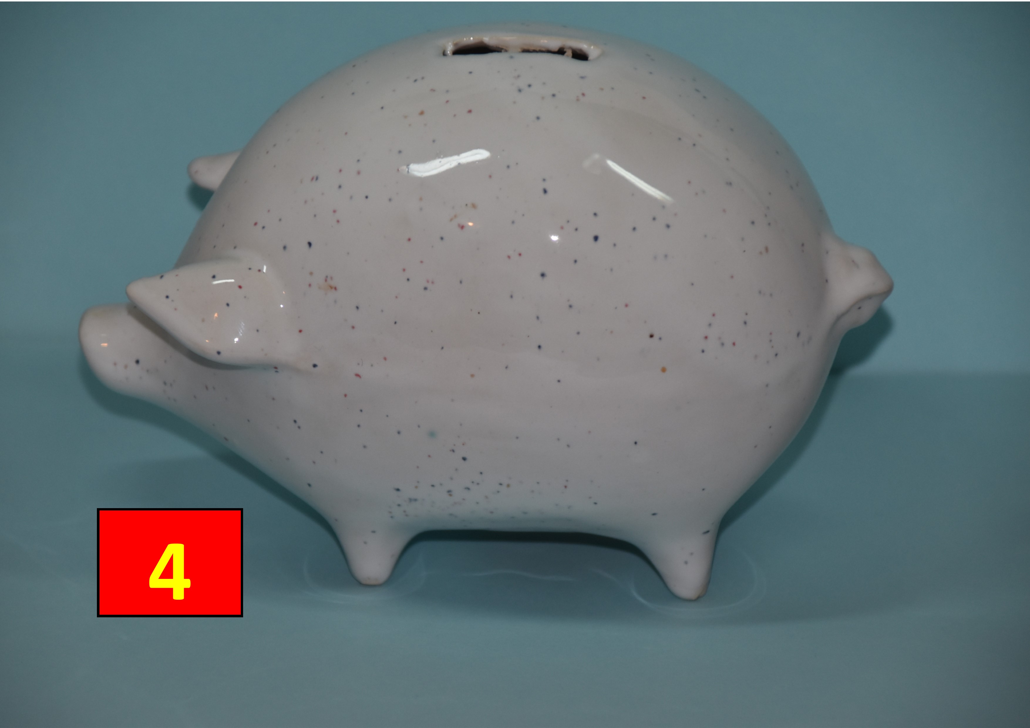 confetti, wei&szlig; mit bunten Sprenkeln